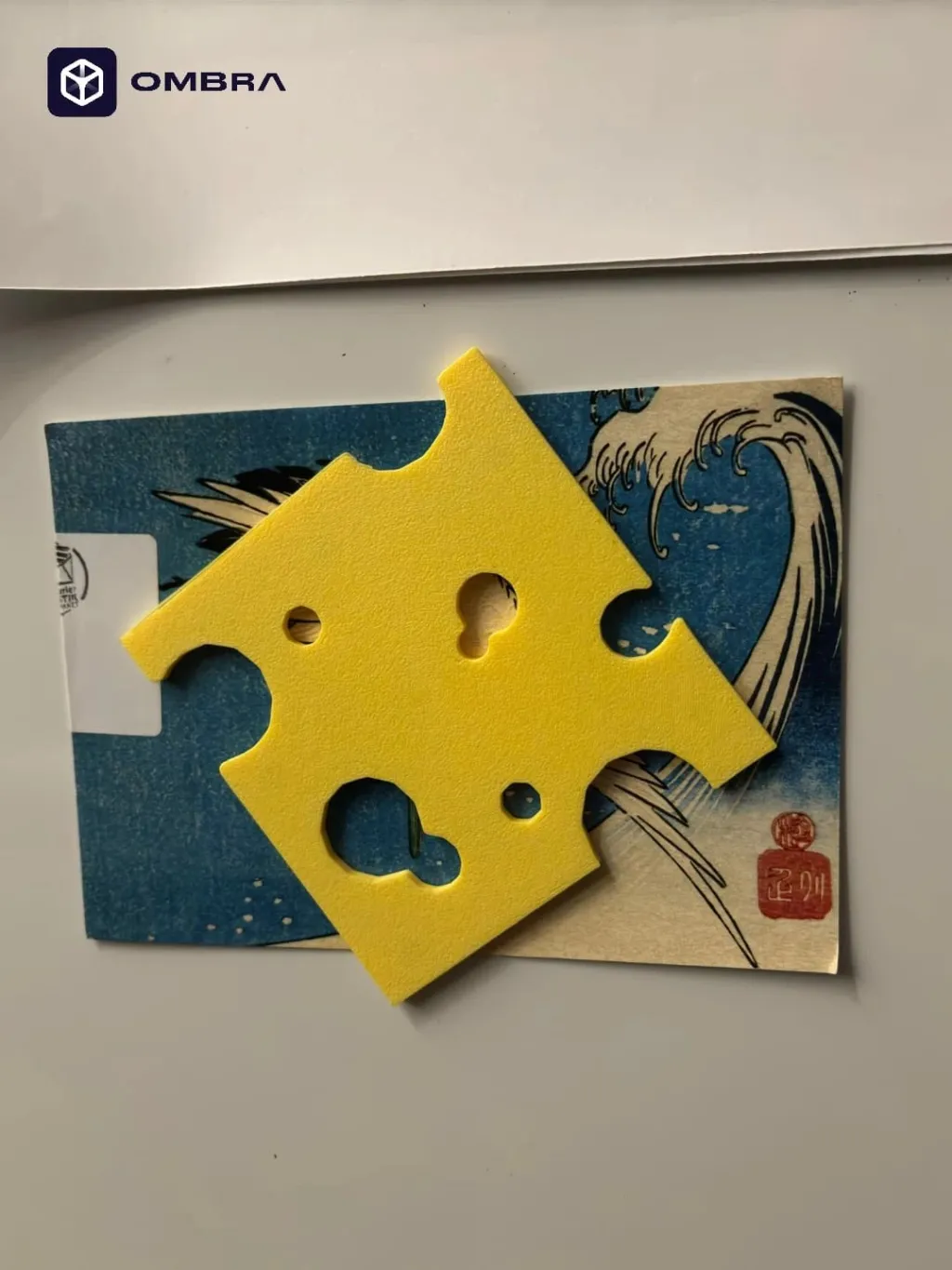 Slice of Cheese - Fridge Magnet e verdhe - 1