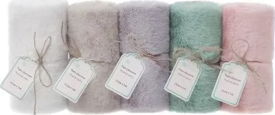 Copë pëlhure pellushi DP Craft Plush Fur, 15cm x 1m, gri - 2