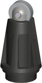 Kokë komandimi Siemens 3SE5000-0AD02, plunger me rrotull çeliku - 3