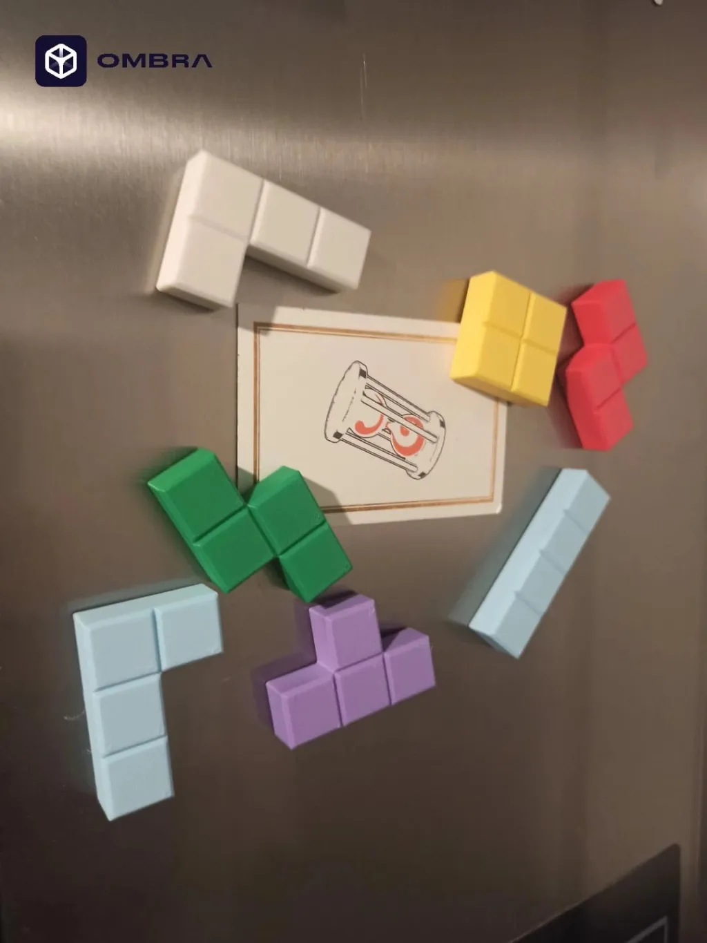Fridge Magnets : Tetris Block Magnets - 2