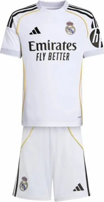 Set sportiv për fëmijë adidas Real Madrid, të bardhë
