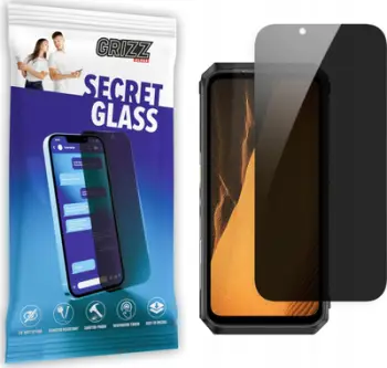 Xham mbrojtës Grizz SecretGlass për Ulefone Power Armor 19, hibrid, Privacy