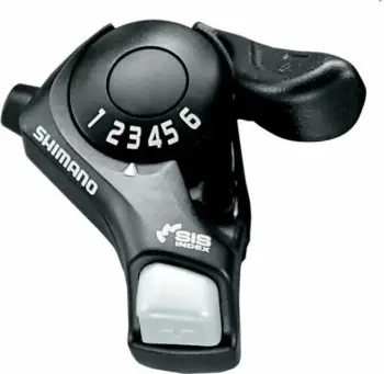 Leve ndërrimi Shimano për biçikletë, 6 shpejtësi, e djathtë