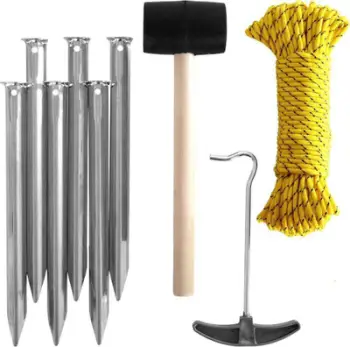 Set kampingu Redcliffs Camping Set 9pcs, 9 pjesë, i shumëngjyrshëm