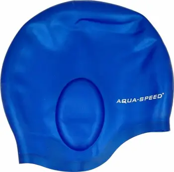 Kapelë noti Aqua Speed Ear Cap, unisex, silikon