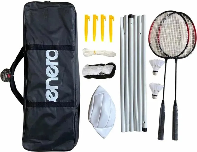 Set badminton e volejboll Inny, multikolor - 1