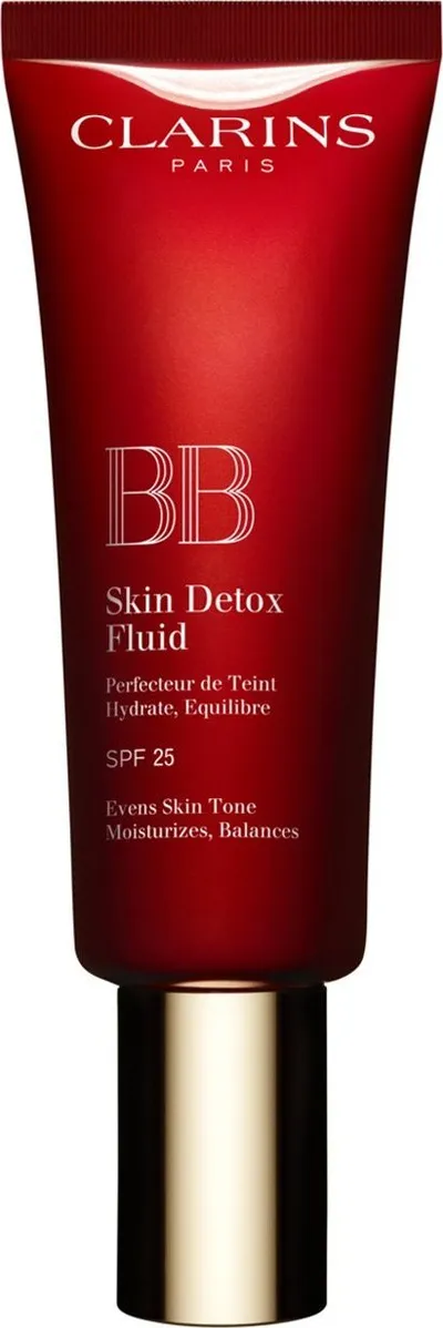 BB krem Clarins Skin Detox Fluid, SPF25, 45ml, nude - 1