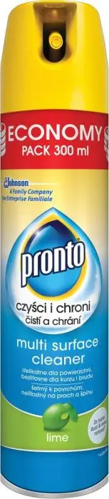 Shkumë pastruese Pronto Multi Surface Lime, për shumë sipërfaqe, 300ml