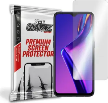 Xham mbrojtës GrizzGlass Hybrid Glass për Oppo A12, fleksibël, transparencë e lartë