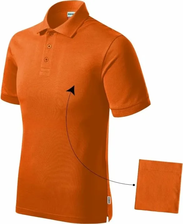 Polo maicë Rimeck për meshkuj, portokalli - 1