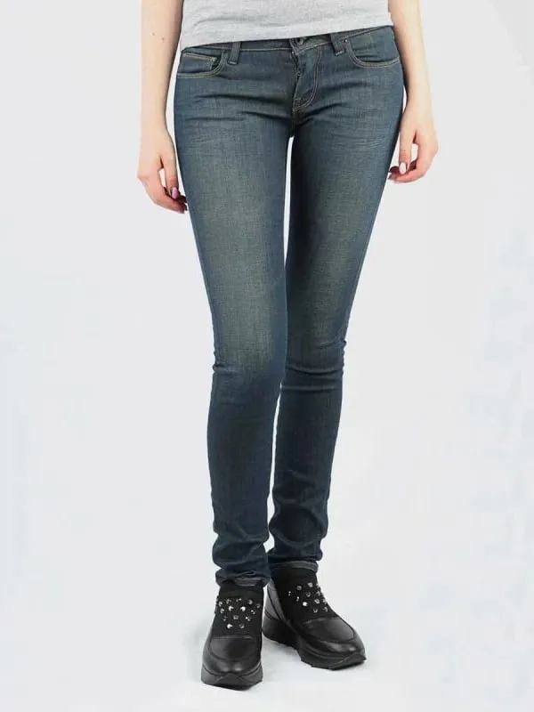 Pantallona xhins Guess femra - 5