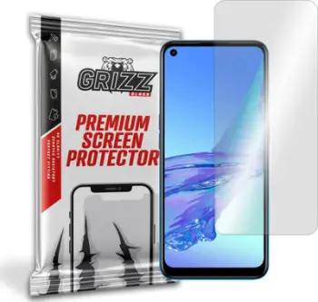 Xham mbrojtës GrizzGlass Hybrid Glass për Oppo A53 5G, transparent