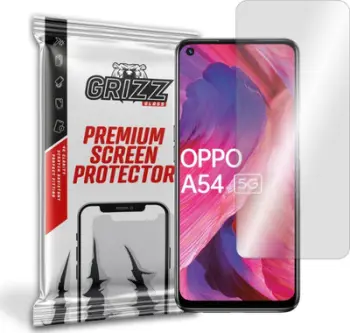 Xham mbrojtës GrizzGlass Hybrid Glass për Oppo A57 4G, fleksibël, transparent