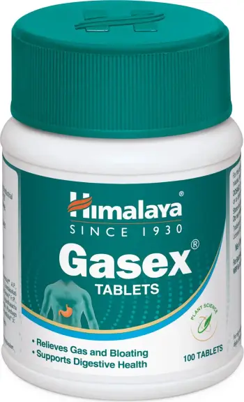 Tableta kundër fryrjes dhe gazrave Himalaya Gasex