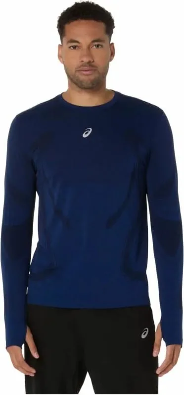 Maicë me mëngë të gjata Asics, navy blue - 1