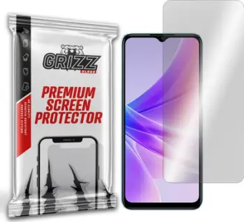 Xham mbrojtës GrizzGlass Hybrid Glass për Oppo A77 4G, transparent