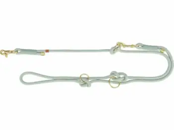 Qafore me litar për qen Trixie Soft Rope, 200 cm, e rregullueshme, mente