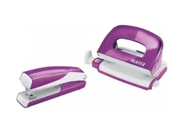 Set kapëse dhe shpues letre Leitz NeXXt WOW Mini, 10 fletë, shumëngjyrësh