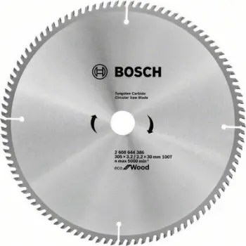 Teh sharre rrethore Bosch, 254mm, 60 dhëmbë, vrimë 30mm