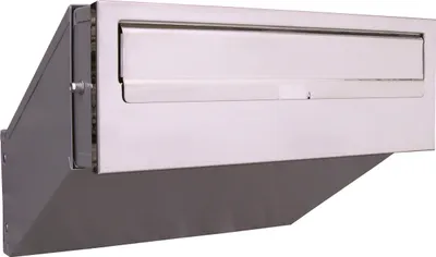 Kuti postare e brendshme Virone Mailbox Samoa, çelik inox, argjend - 2