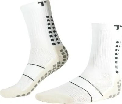 Çorape futbolli Trusox 3.0 Thin, numra 39-43.5, të bardha - 1