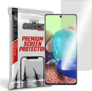 Xham mbrojtës GrizzGlass Hybrid Glass, për Samsung Galaxy A71 5G, transparent
