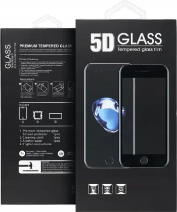 Mburojë ekrani 5D Glass për Samsung Galaxy S24 Plus, xham i fortifikuar, transparencë e lartë, transparent
