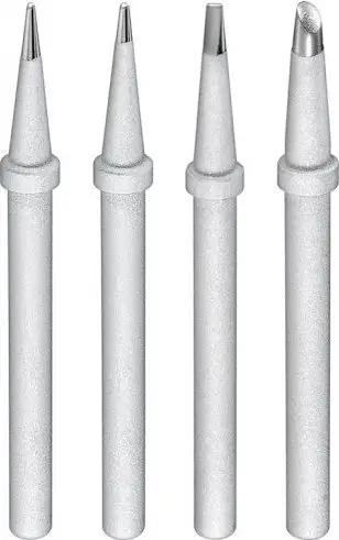 Majë saldimi Wentronic 51092, set 4 copë, për hekur saldimi, metalike