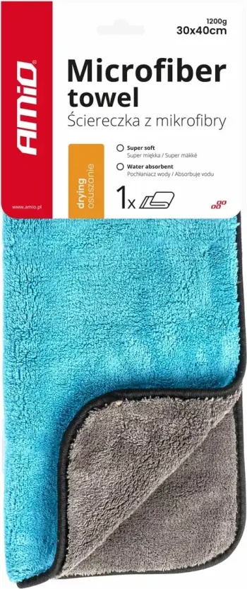 Peshqir mikrofibre për tharje 30×40 cm – 1200 g