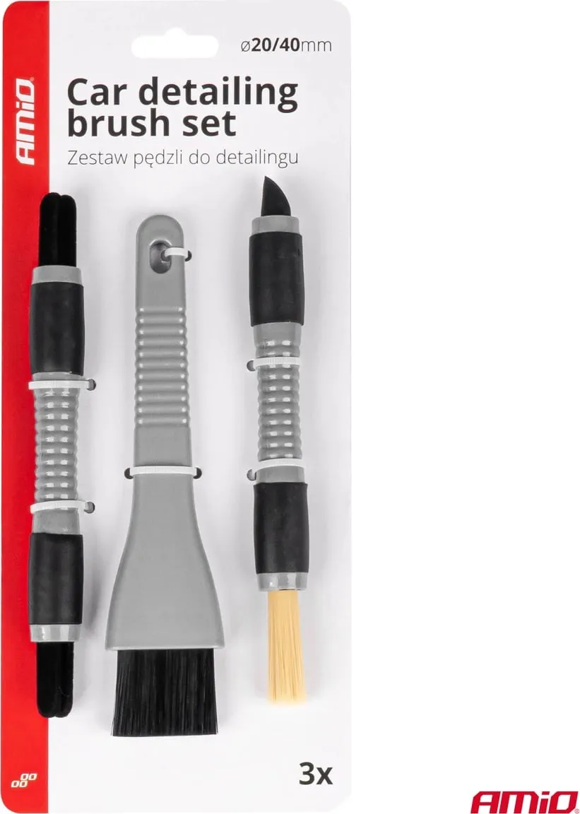 Set furçash për pastrim të brendshëm – 3 copë - 6