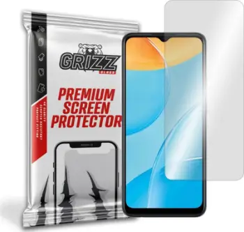 Xham mbrojtës GrizzGlass Hybrid, për Oppo A15, transparencë e lartë