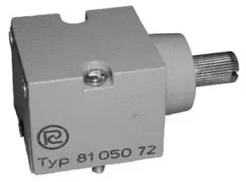 Kokë rrotulluese Promet Rotary Head 81050 7.2, për ndërprerës fundor seri 83 758, metalike