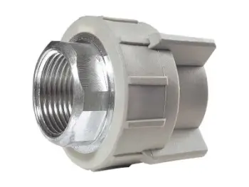 Kalues PPR Kan-therm, D20x1/2", me filetë të brendshme, gri