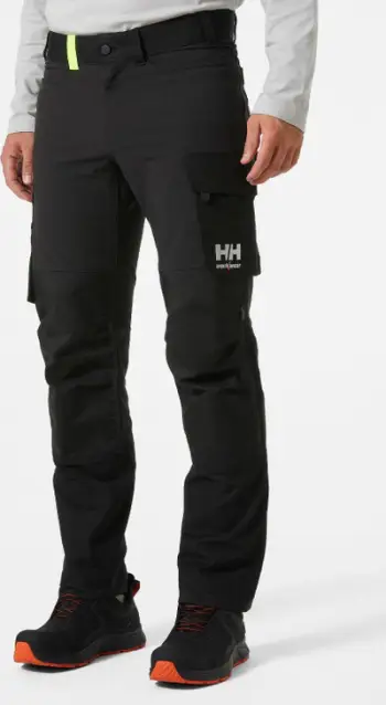 Pantallona pune Helly Hansen Oxford 4X, material elastik, përforcime te gjunjët, të zeza