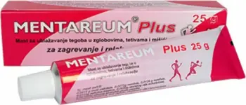 Pomadë qetësuese për dhimbje muskulore dhe reumatike MentaReum Plus, 25 g