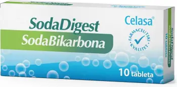 Tableta Soda Bikarbonat Soda Digest, 10 copë