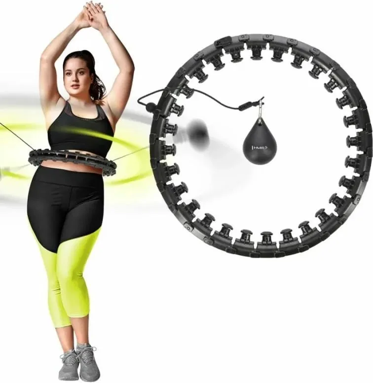 Hula hoop plus size HMS, e zezë - 7