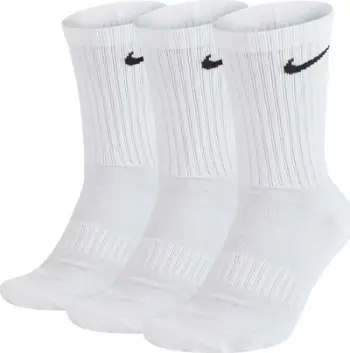 Çorape sportive Nike Everyday Cushion Crew SX7666-100, set 6 palë, të bardha