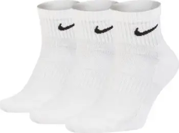 Çorape Nike Everyday Cushion, nr. 47 - 50, 3 palë, të bardha