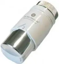 Kokë termostatike Diamant Plus SH M30 x 1.5 B, lidhje M30x1.5, për radiator, e bardhë