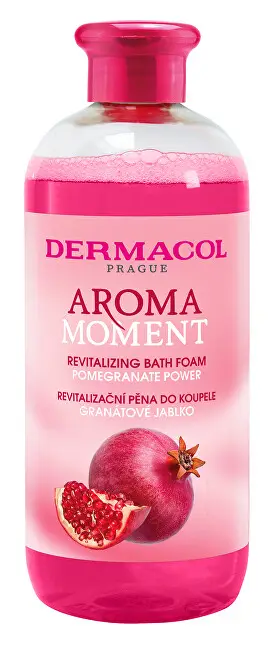 Shkumë për vaskë Dermacol Revitalizing Bath Foam Pomegranate Aroma Moment, 500 ml