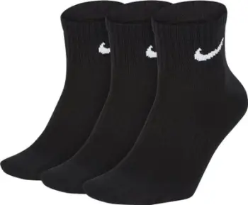 Çorape Nike Everyday Lightweight Ankle 3Pak 010, nr. 42 - 46