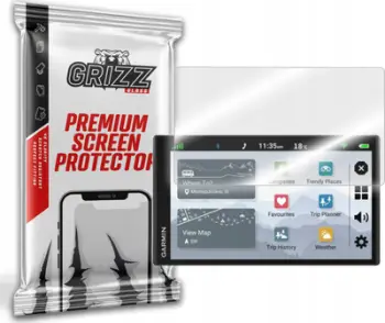 Xham mbrojtës hibrid GrizzGlass HybridGlass, për Garmin Montana 700i, transparent
