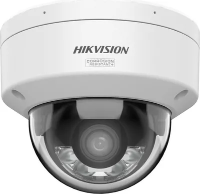Kamera IP Hikvision DS-2CD2167G3-LIS2UY, ColorVu 3.0, 6MP, dome e bardhë - 1