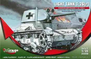 Maket tanku Mirage T 26 Model 37, 1/35, për ngjitje, rus