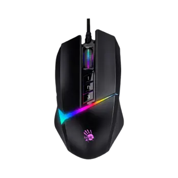 Maus A4 TECH W60 Max Bloody - USB, e zezë
