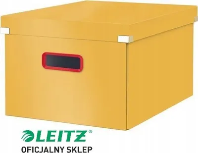 Kuti ruajtjeje Leitz Click & Store Cosy Medium, e verdhë - 1