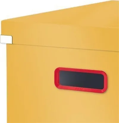 Kuti ruajtjeje Leitz Click & Store Cosy Medium, e verdhë - 2