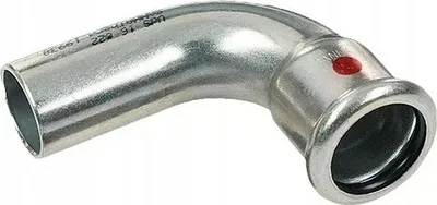 Bërryl çeliku Sanha Therm, 28mm, 90°, i galvanizuar - 2