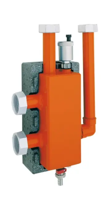 Mburojë hidraulike Meibes Type K Guard MHK 25, deri 70 kW, me izolim EPP